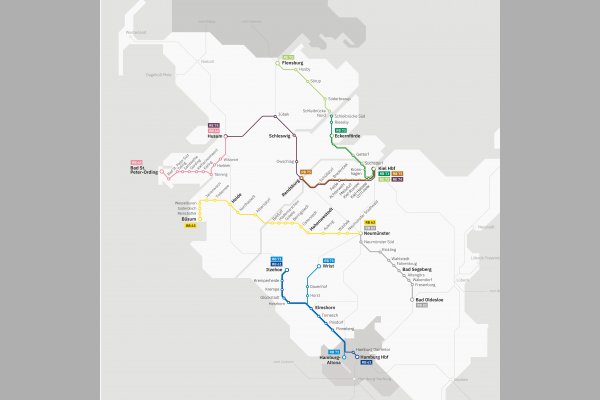 Netzgrafik detailliert