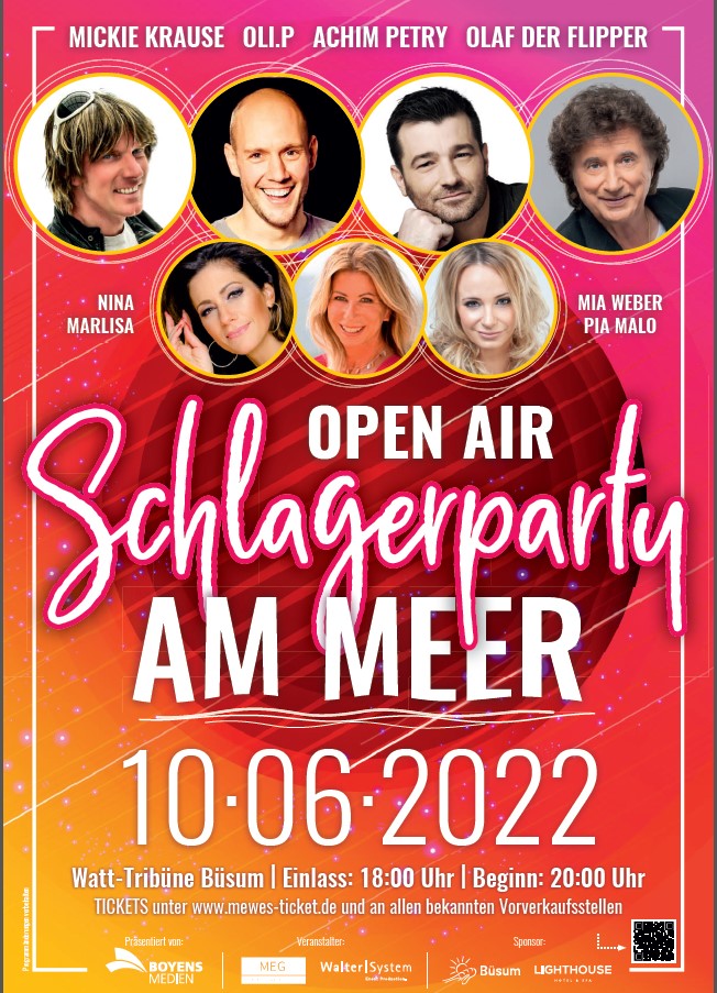 Schlagerparty und Die Prinzen in Büsum